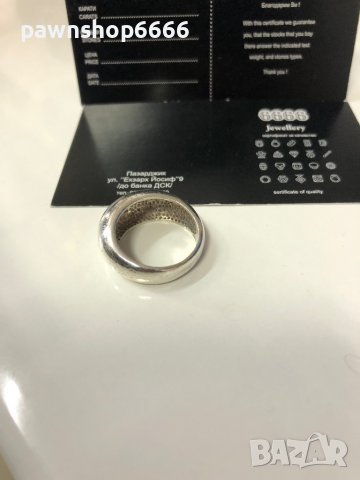 Сребърен пръстен 925, снимка 5 - Пръстени - 36868770