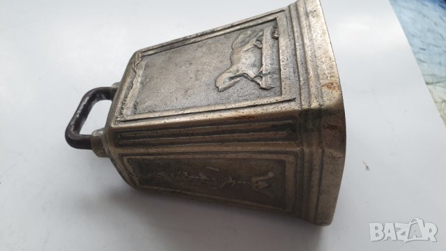 Стар английски бронзов звънец за кон, снимка 6 - Антикварни и старинни предмети - 42221217