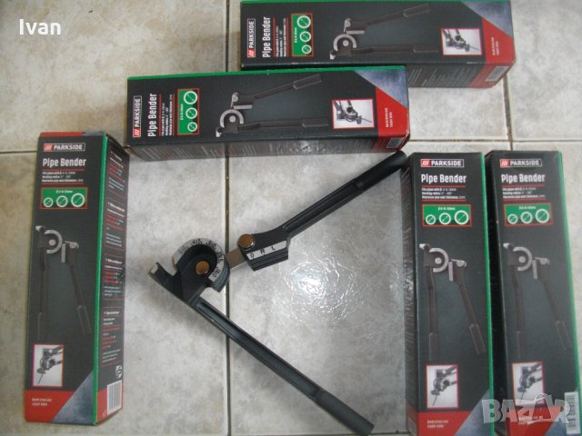 6-8-10 мм-Нов Троен Немски-Тръбогиб-Уред Огъване На тръби-Parkside, снимка 3 - Други инструменти - 34483746