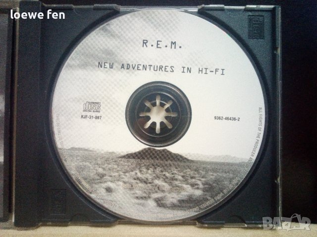 R E M - New Adventures In Hi Fi рем rem r e m, снимка 3 - CD дискове - 37647231