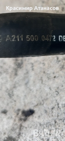 A2115000472. Воден маркуч за Мерцедес Е-класа W211. Бензин 3.5, снимка 3 - Части - 52458441