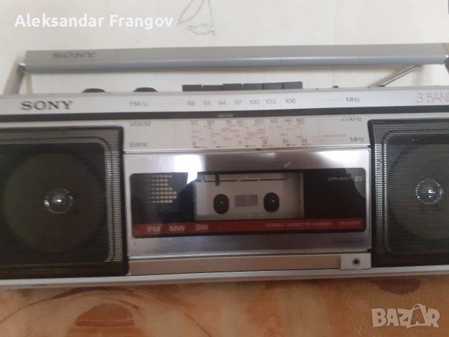 продавам радиокасетофон SONY модел CFS - 230S , снимка 7 - Радиокасетофони, транзистори - 52678653