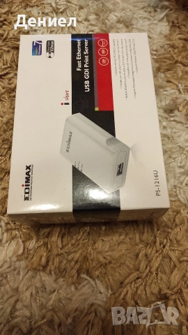 Fast Ethernet USB GDI Print Server - Бърз Ethernet USB GDI сървър за печат - Чисто нов!