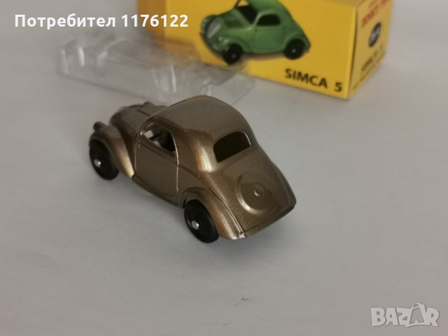 1/43 #35A Dinky Atlas Simca 5 Динки Атлас Симка Нова В Кутия, снимка 4 - Коли, камиони, мотори, писти - 35230635