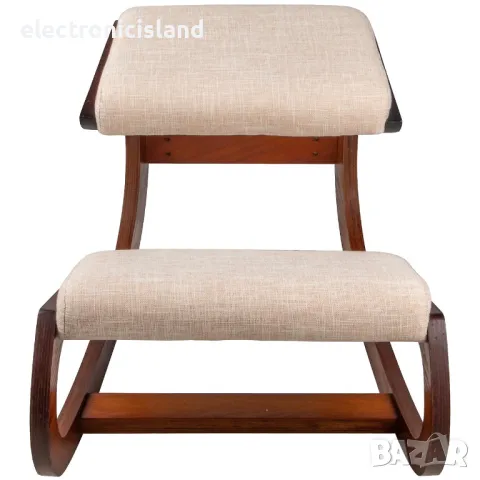 Стол за активно седене табуретка с подпора за колене, анти стрес, за правилна стойка, тегло до 150кг, снимка 2 - Столове - 49654151