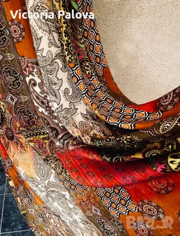 Дълга рокля EMILY VAN DEN BERGH , снимка 11 - Рокли - 47288507