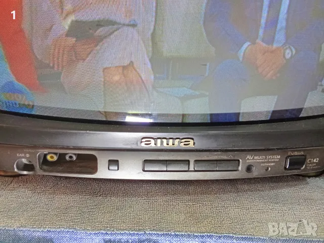 Ретро телевизор Aiwa, снимка 2 - Антикварни и старинни предмети - 49072636