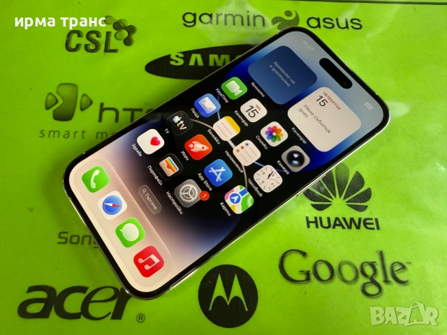 iPhone 14 Pro 128gb 91% батерия.Гаранция, снимка 2 - Apple iPhone - 53106573