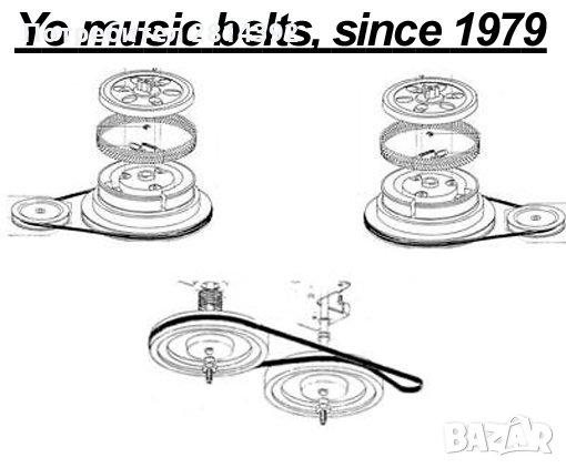 РЕМЪЦИ ремък ЗА ГРАМОФОНи магнетофони ролкови и касетен декове касетофони Hi-Fi техника, снимка 2 - Грамофони - 30464297