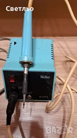 Станция за запояване Weller WTCP-S и тинол, снимка 3 - Друга електроника - 48329271