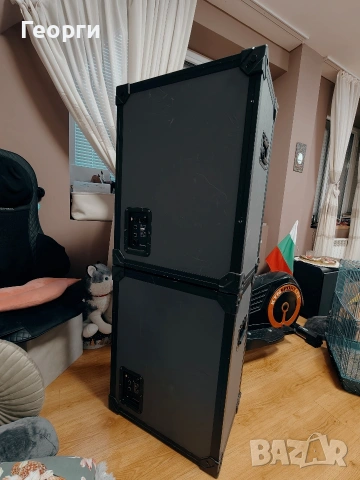 Колони Dynacord fe 15.2,стъпало RCF и миксер Mackie, снимка 3 - Ресийвъри, усилватели, смесителни пултове - 54151639