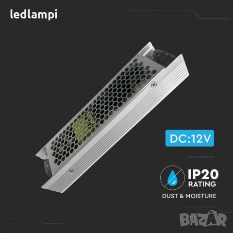 LED Захранване SLIM 120W 12VDC 10A, снимка 3 - Лед осветление - 50618632