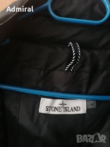 Стилно мъжко яке Stone Island Размер L, снимка 4 - Якета - 38219228