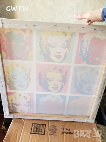 Pop Art Мерилин Монро, принт, снимка 4 - Картини - 54185589