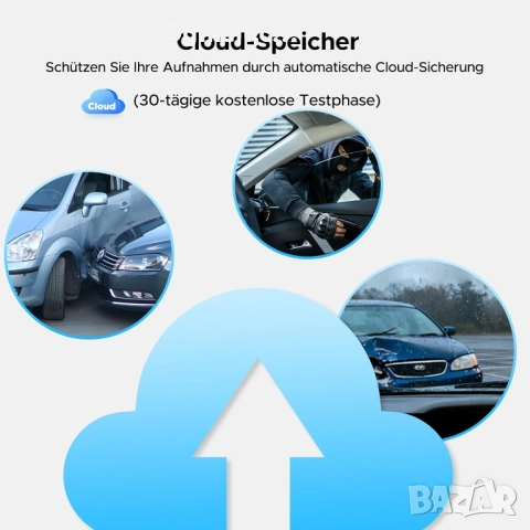 видеорегистратор за предно и вътрешно, 1080P с 4G LTE дистанционно, снимка 7 - Друга електроника - 52699213