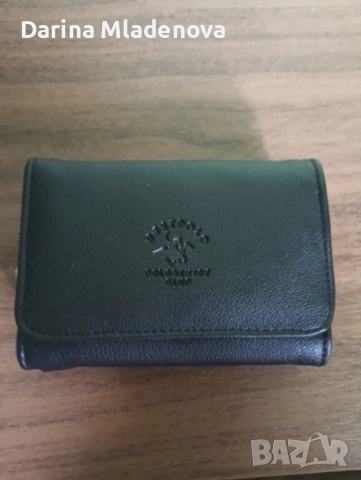 кожено портмоне  Polo