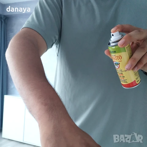 5959 Ефикасен спрей за тяло против комари и кърлежи Moskito, снимка 3 - Козметика за тяло - 50740838