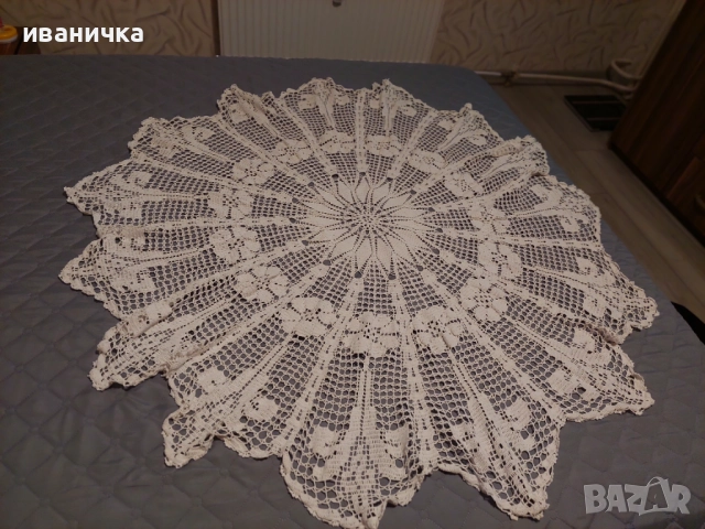 Продавам плетени покривки на една кука, снимка 6 - Покривки за маси - 52280851