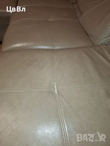 НАМАЛЕНИЕ!!! Голям ъглов диван, естествена кожа, снимка 6 - Дивани и мека мебел - 48262000