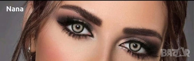 Цветни лещи сини,зелени, сиви, лешников кафяв цвят , снимка 9 - Козметика за лице - 47035856