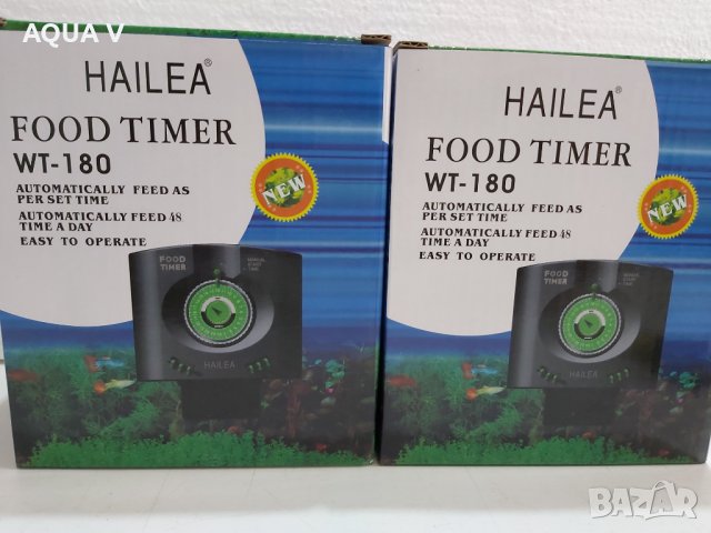 Автоматична хранилка за аквариум HAILEA, снимка 4 - Аквариуми - 30622943