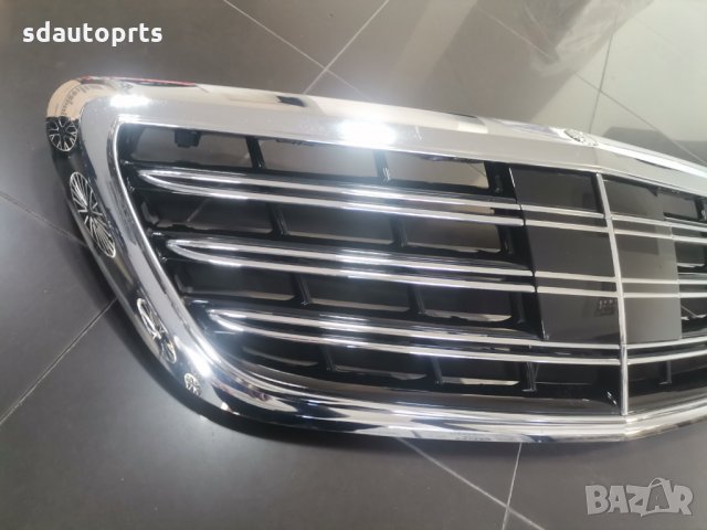 Централна Предна Решетка Mercedes Facelift W222 Lift AMG 63 65, снимка 3 - Части - 35333939