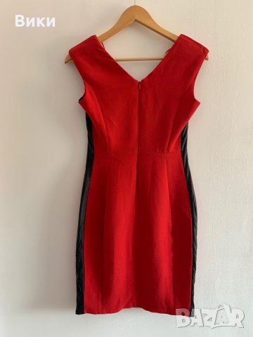 Червена рокля Mango, снимка 7 - Рокли - 29085270