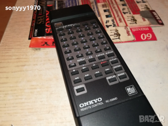 ONKYO RC-339MD MINIDISC REMOTE-ВНОС SWISS 1910252012, снимка 9 - Декове - 52110217