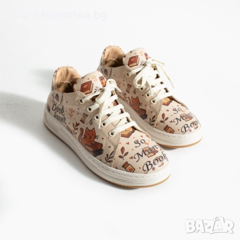 Анатомични дамски кецове от естествена кожа | Марка Tuasolea, снимка 1