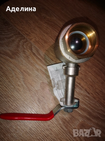 Сферичен спирателен кран 11/2 цола, снимка 2 - ВИК - 52345274