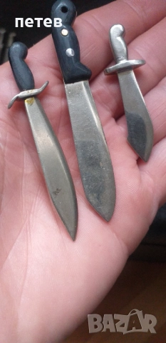 Нож миниатюра. Малко ножче., снимка 4 - Антикварни и старинни предмети - 52342437