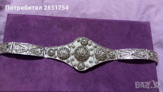 Старинен колан, снимка 3 - Антикварни и старинни предмети - 31061440