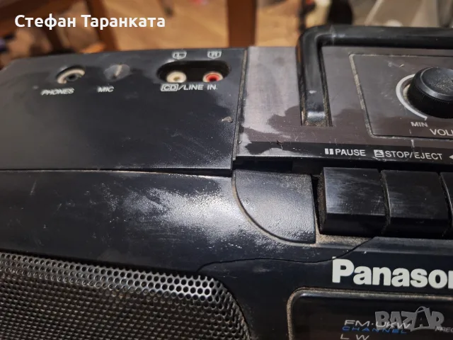 радио касетофон Panasonic , снимка 4 - Радиокасетофони, транзистори - 55838437