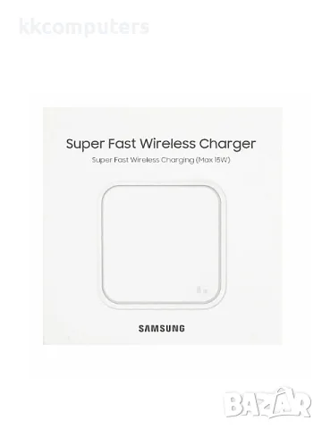 SUПER FAST WIRELESS CHARGER PAD SAMSUNG 15W (EP-P2400BWEGEU), снимка 5 - Оригинални зарядни - 55941115