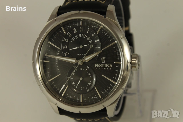 FESTINA Multifunction F16573 Мъжки Стоманен Кварцов Часовник, снимка 3 - Мъжки - 54280909
