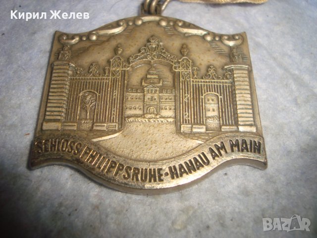 1976г. СТАР ГЕРМАНСКИ ПОСРЕБРЕН РЯДЪК КОЛЕКЦИОНЕРСКИ МЕДАЛ с ЛЕНТА и НОСАЧ 30628, снимка 7 - Антикварни и старинни предмети - 37954930