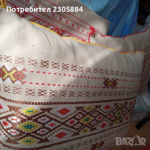 Стари български възглавници със слама, снимка 6 - Декорация за дома - 39571665