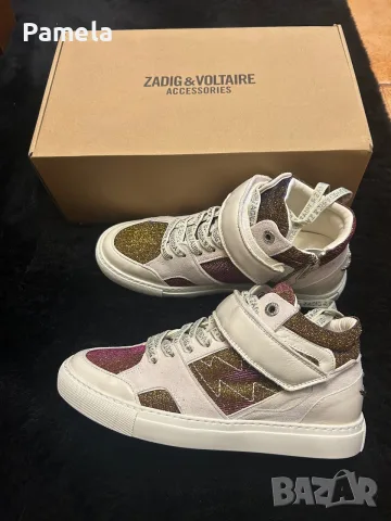 ZADIG&VOLTAIRE - нови кецове - 39 номер, снимка 12 - Дамски ежедневни обувки - 56238876