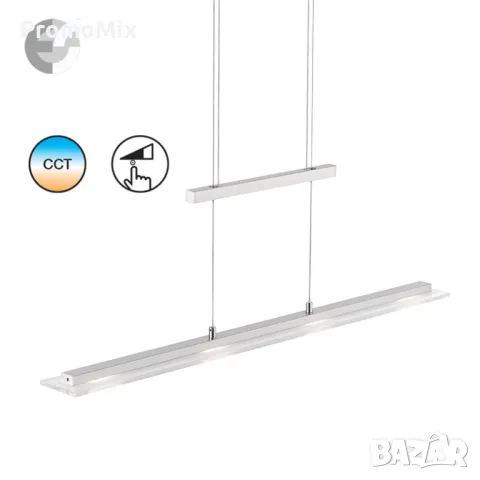 Полилей Fischer and Honsel Tenso TW 211224 CCT 20W 88см Осветително тяло Пендел Led лампа димируем а, снимка 4 - Лед осветление - 48813401