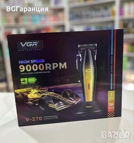 Нова професионална машинка за подстригване vgr, снимка 4 - Друга електроника - 51777776