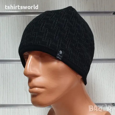 Нова зимна шапка MAREX с геометрична шарка