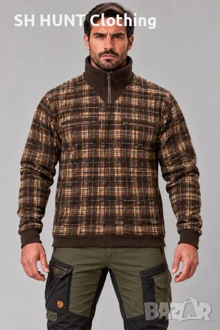 SWEDTEAM POLAR Fleece за лов и туризъм размер XL поларена блуза - 40