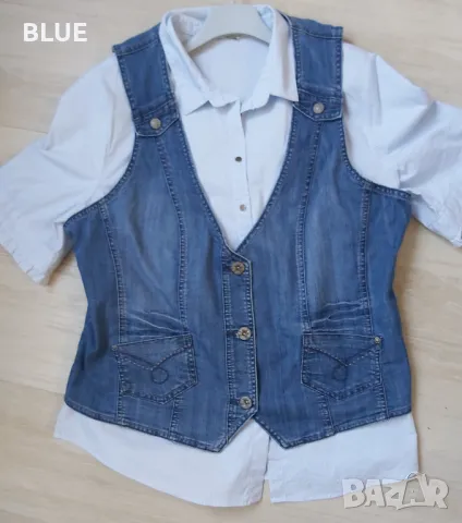 Дънков елек. Макси размер