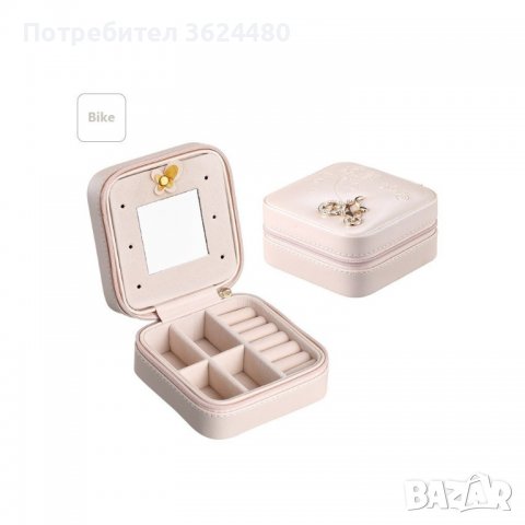 Кокетна малка кутия за бижута с огледало и декорация Айфелова кула, снимка 10 - Други - 40039685