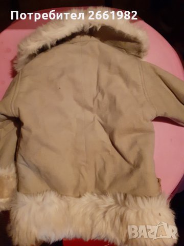 Уникално палтенце от естествена кожа, снимка 3 - Детски якета и елеци - 31916890