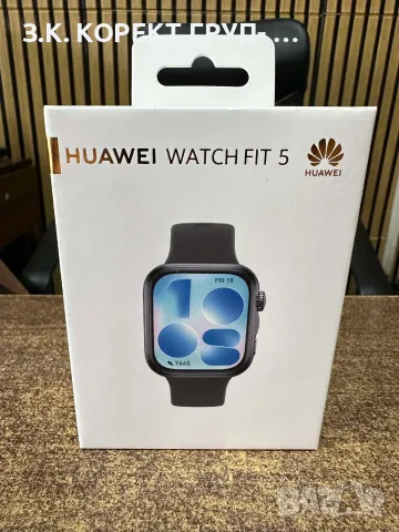 Huawei Watch Fit 5 Black, Нов
