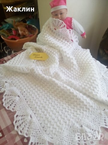 Бебешка пелена Снежнобяла кралица , снимка 6 - Комплекти за бебе - 29812073