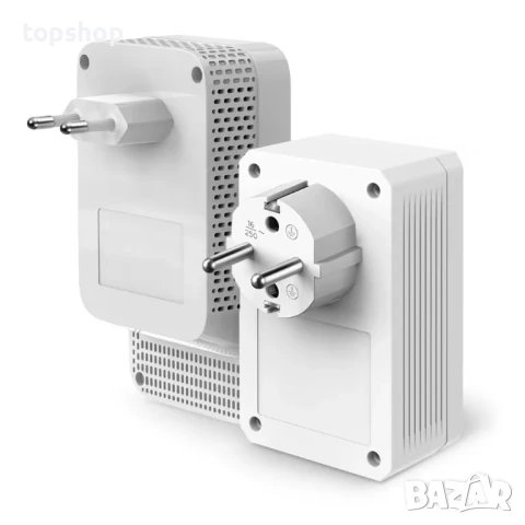 НОВ Powerline TP-Link TL-WPA7617 KIT AV1000 Wi-Fi KIT Powerline адаптер TL-WPA7617 KIT