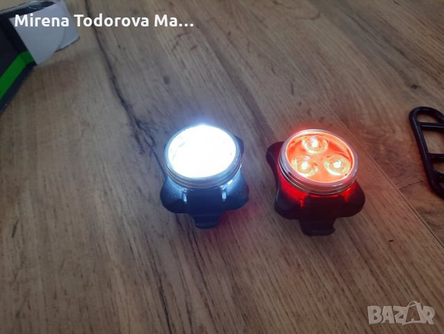 Предни задни светлини за велосипеди, снимка 2 - Аксесоари за велосипеди - 33942036