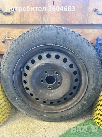Комплект 4 бр. Зимни гуми Fulda 205/55 R16 с железни джанти
